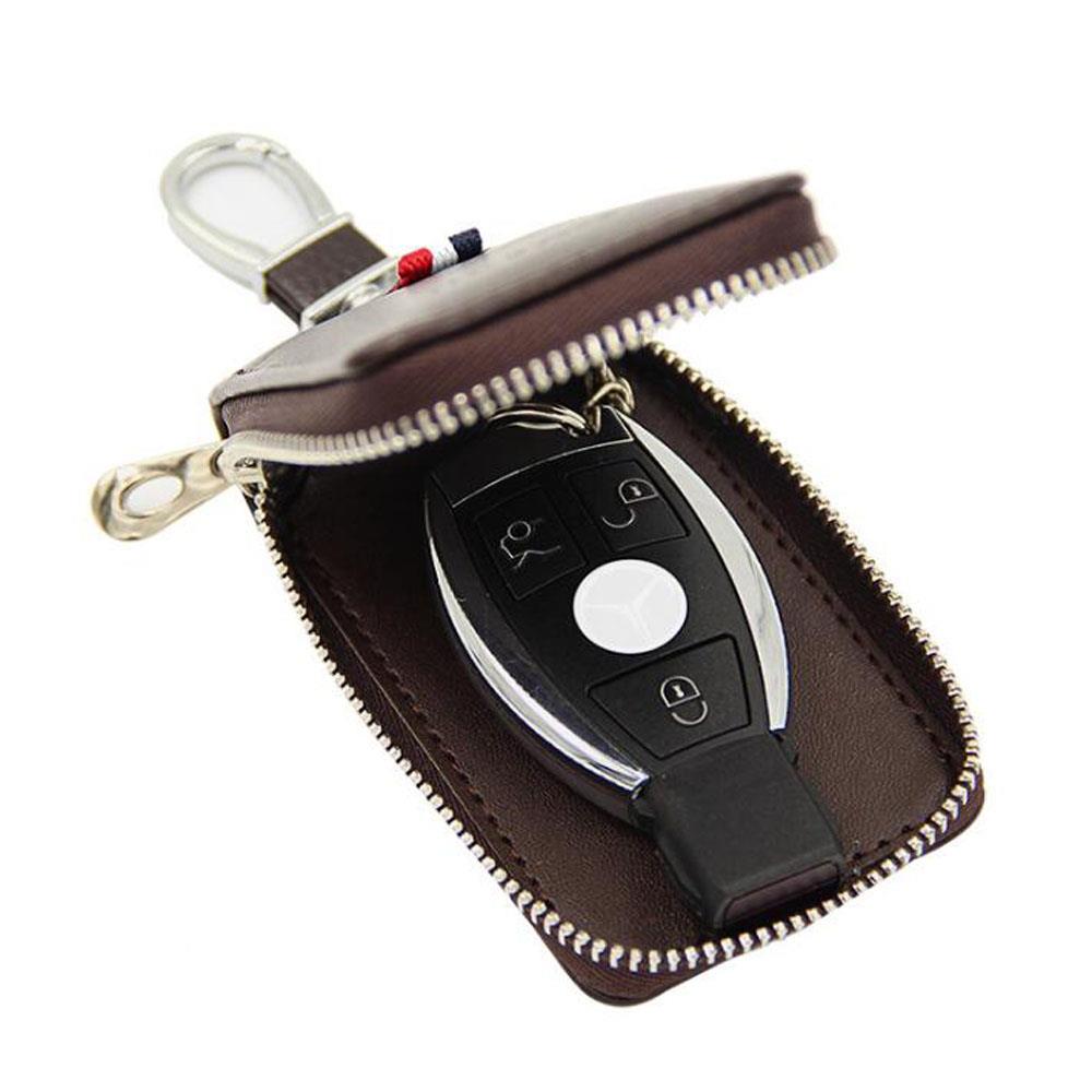 príomh-chás carr leathair leather car key case