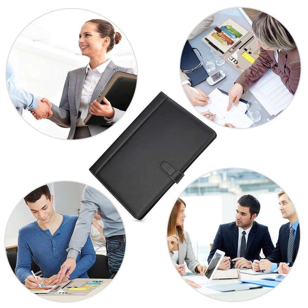 Fillteán Leathar Do Agallaimh-6 Leather Folder For Interviews-6