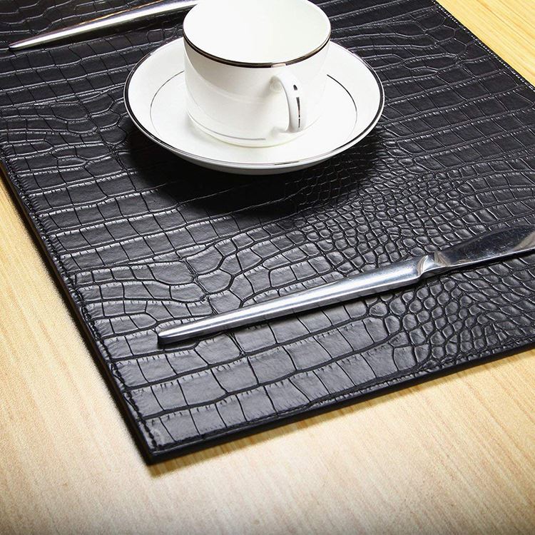 pu leather placemat pu leather placemat