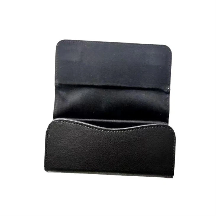 Portable Leather Glasses Box