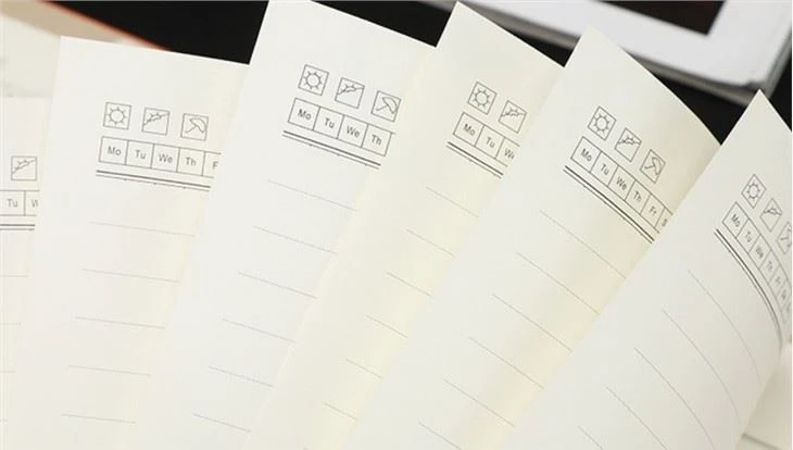 6ring spiral notebook