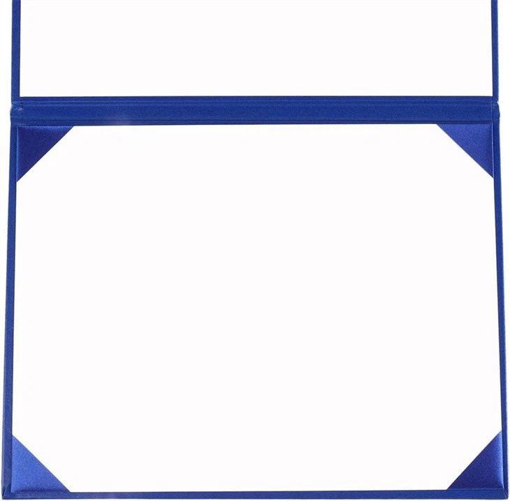 A4 certificate folder